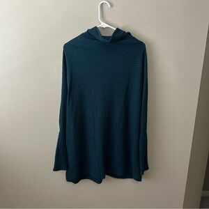 We The Free Textured Teal Knit Top